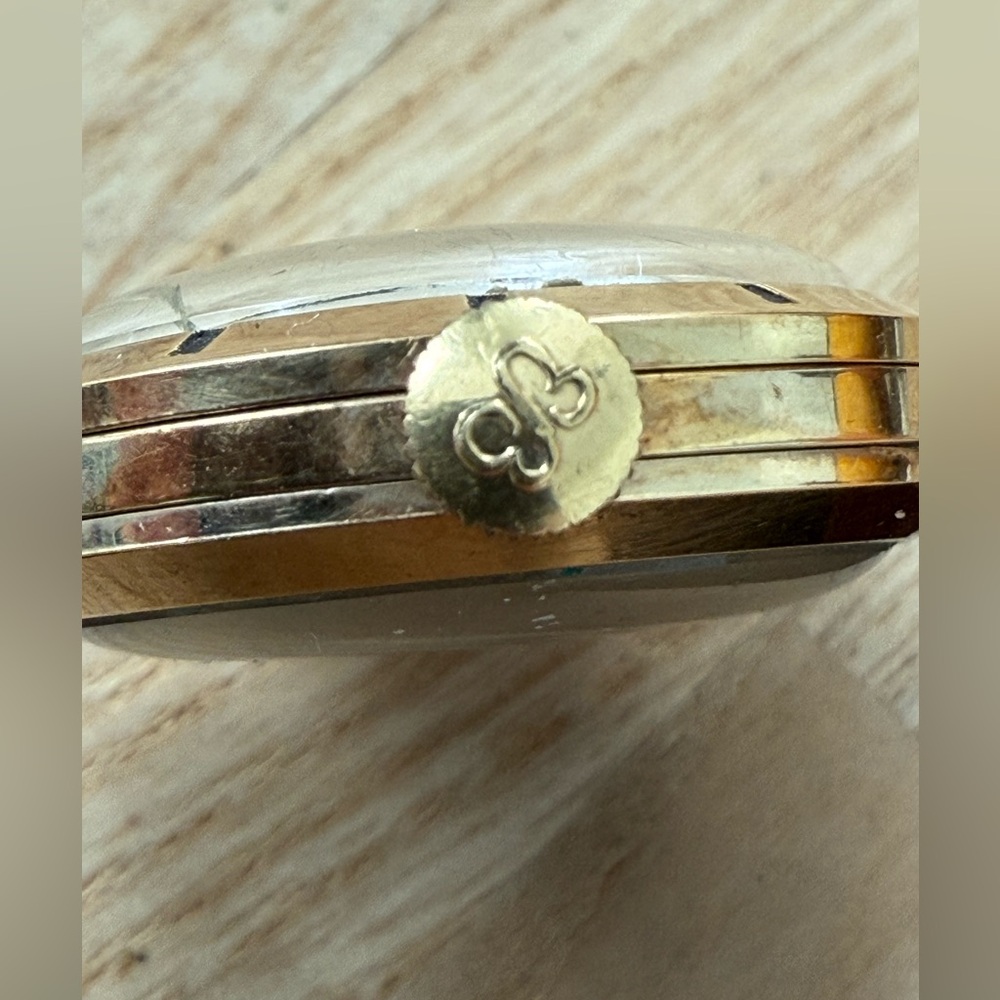 Ernest Borel Kaleidoscope Stunning Mechanical Watch Rare White Dial New Strap - Picture 11 of 17